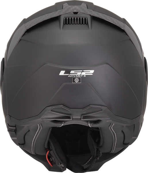 Kask szczękowy LS2 FF910 Advant II Solid Matt Black homologacja ECE 22.06