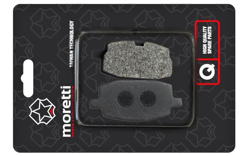 Klocki hamulcowe przednie skuter Barton GTR 4T 50