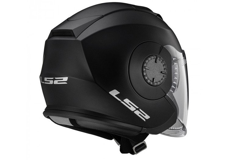 Kask otwarty ls2 of570 verso solid matt black