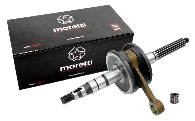 Wał korbowy skuter 2T Barton Firefox Junak 16mm