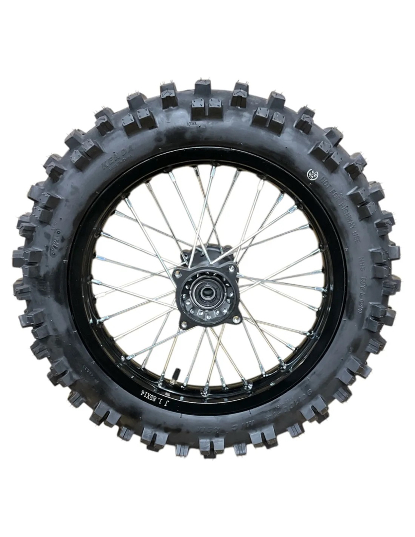 Koła 17/14 przód tył Kenda aluminiowe komplet pitbike MRF Kayo Pitgang RXF