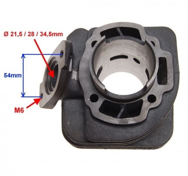 Cylinder 2t 90ccm3 48mm honda dio bali kymco