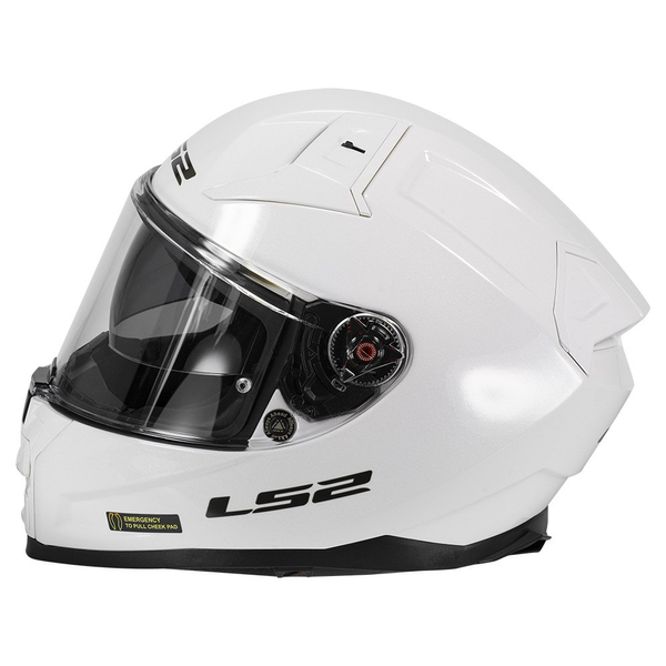 Kask integralny LS2 FF811 Vector II Solid White homologacja ECE 22.06