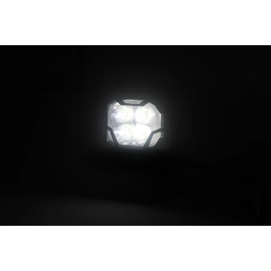 Lampa robocza 4xLED 16,5W 12/24V IP67 1800lm ECE R10