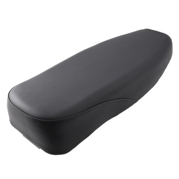 Siedzenie gładkie czarne - szara blacha Simson S51 DPR Performance