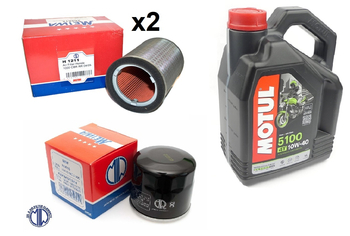 Zestaw Filtr Powietrza Oleju Olej Meiwa Motul 10w40 Honda CBR 1000RR SC57