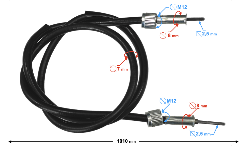 Linka licznika do skutera Barton Scalpel 101cm