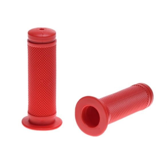 Chwyt kierownicy rowerowy dziecięcy czerwony 100mm