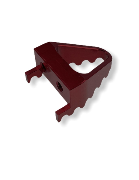 Końcówka dźwigni hamulca tylnego czerwona CNC pitbike MRF 120 140 SM 160 SM-R