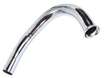 Kolanko wydechowe tłumika chrom Mz Etz 150