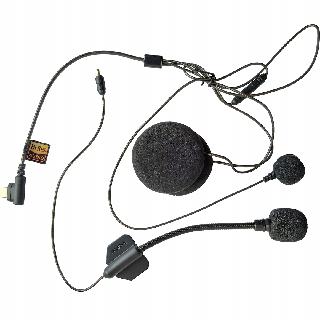 Zestaw słuchawkowy D6 Hi-Res Freedconn do interkomu Hero V2 Eu