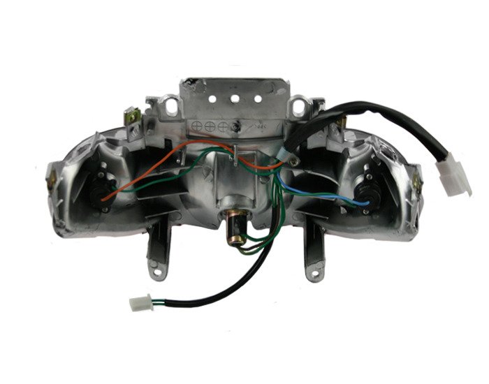 Lampa tył białe kierunki żarówki skuter 4T Quest