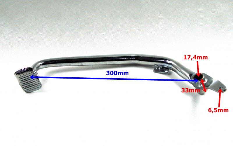 Dźwignia nożna hamulca tylnego do motoroweru Barton Sprint 2