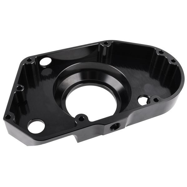 Pokrywa silnika lewa aluminiowa czarna clear Simson S51 SR50 DPR Performance