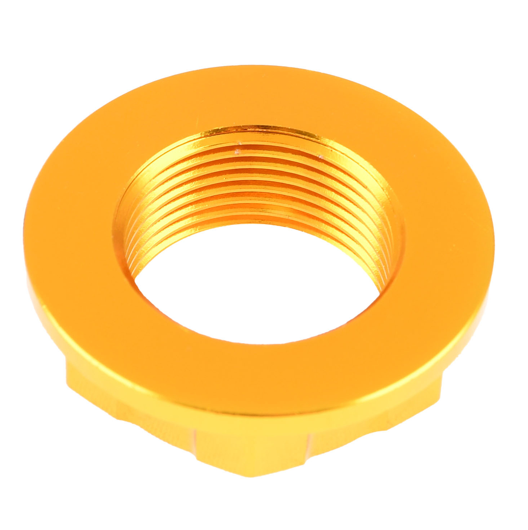 Nakrętka półki widelca M24x1,5 złota aluminiowa DPR Performance