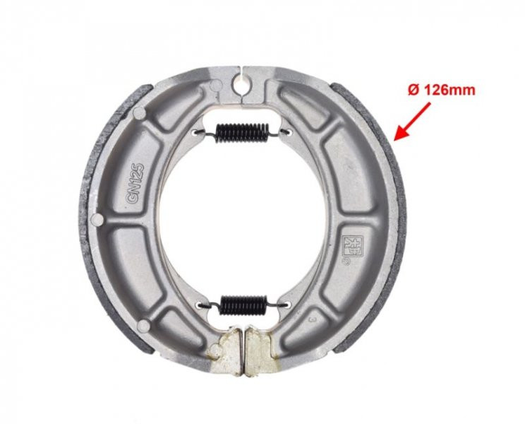 Szczęka hamulca tył do junak 901 902 s komplet