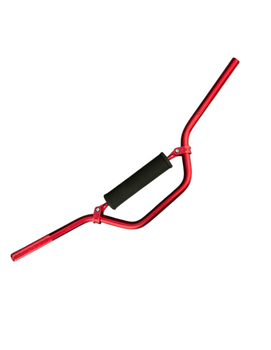 Kierownica aluminiowa 22mm czerwona pitbike MRF Kayo Pitgang