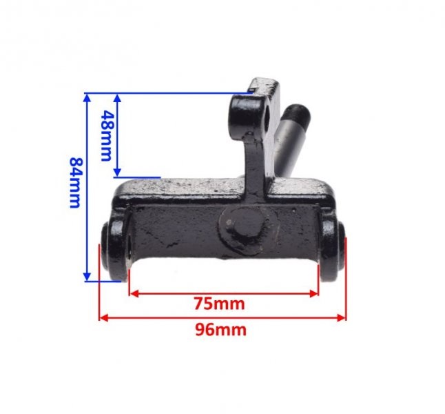 Zwrotnica zawieszenia prawa + lewa mini atv 90/110