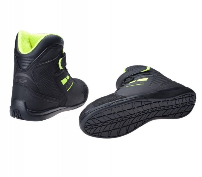 Buty motocyklowe niskie turystyczne męskie LS2 Garra Man czarno żółte