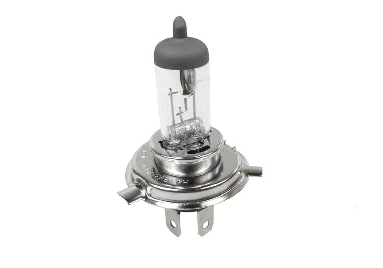 Żarówka żarówki reflektora lampy h4 12v 25/25w p43