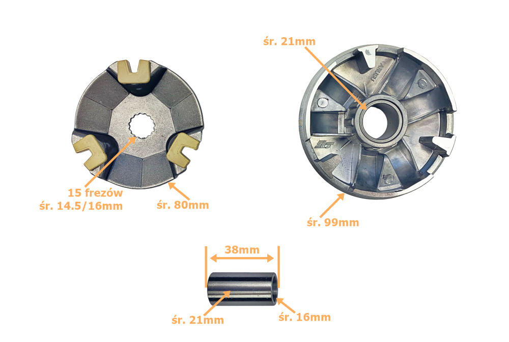 Wariator 2T Barton Keeway Romet Longjia Benzer
