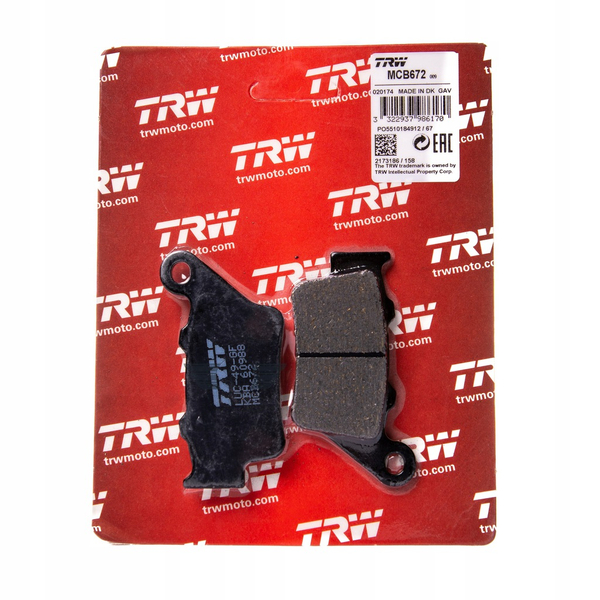 TRW klocki hamulcowe tył KH208 KTM BMW Honda KTM