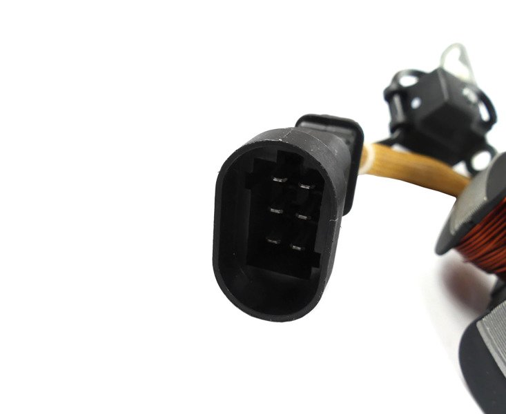 Stator iskrownik 6 cewek 6 kabli piaggio gilera