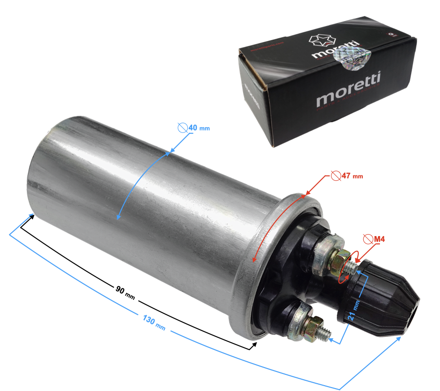 Cewka zapłonowa butelkowa 12V Simson MZ ETZ Jawa