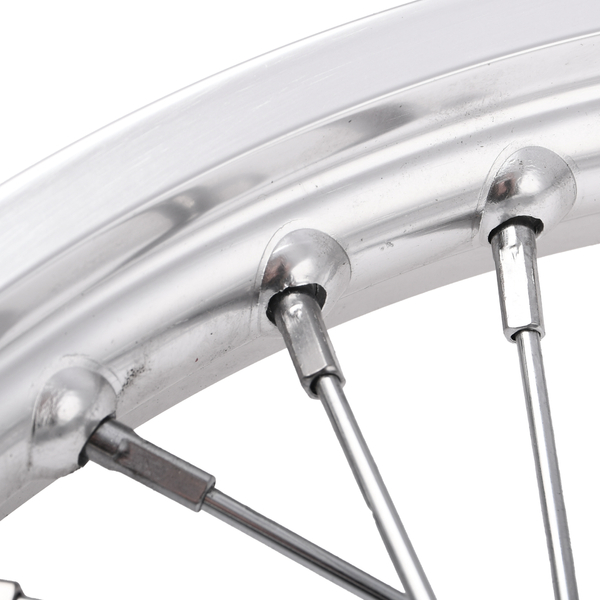 Koło jezdne 1,40x16 Simson S50 S51 aluminiowa obręcz szprychy chrom Delux