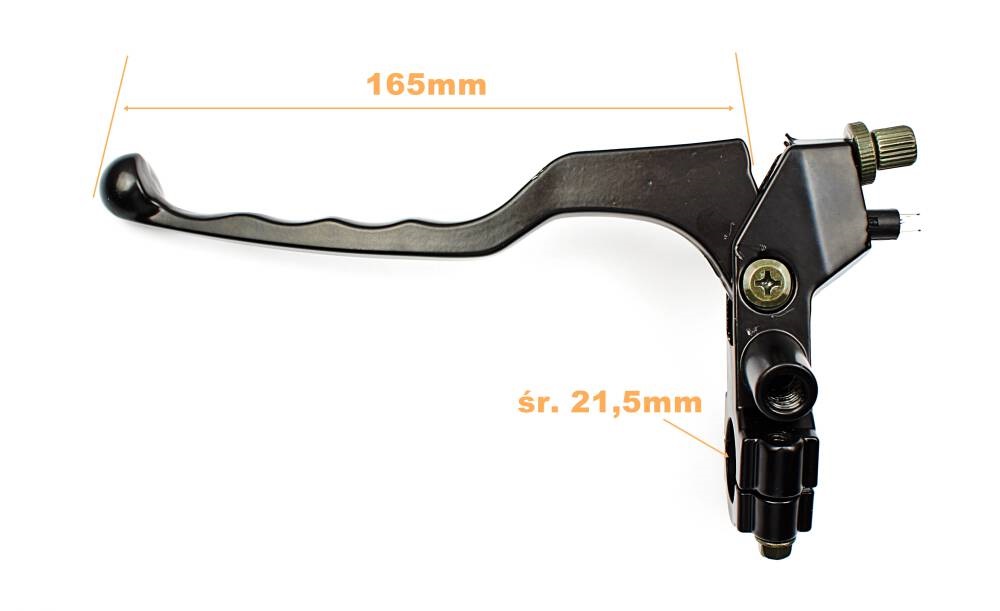 Dźwignia sprzęgła z korpusem romet zetka 50 125