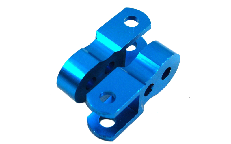 Przedłużka amortyzatora niebieska - FI10mm kpl