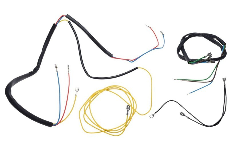 Instalacja elektryczna Romet Kadet M-780 + schemat