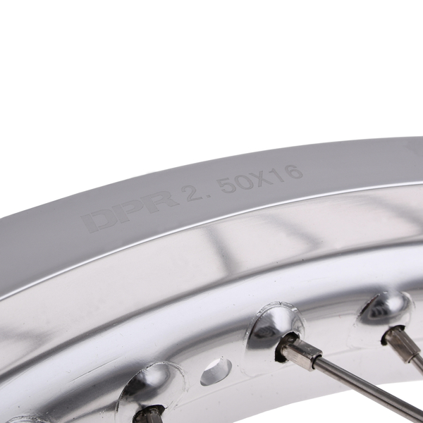 Koło jezdne 2,50x16 Simson S50/51/70 alu inox DPR