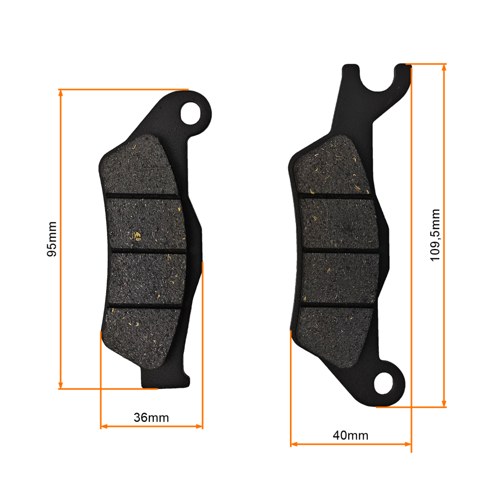 Klocki hamulcowe Aprilia SR MT Motard Aprilia SXR Piaggio