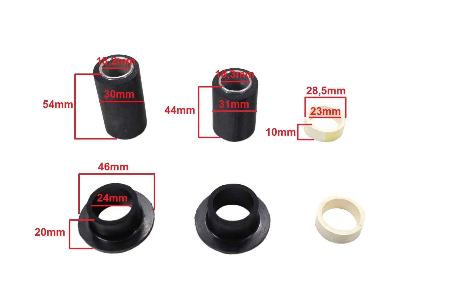 Zestaw naprawczy wahacza części MZ ETZ 150 TS 250