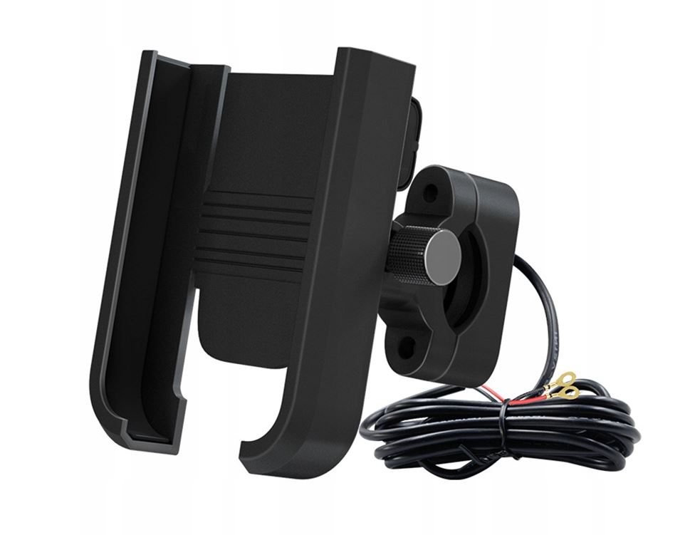 Uchwyt na telefon z ładowarką USB Motocykl Motorower