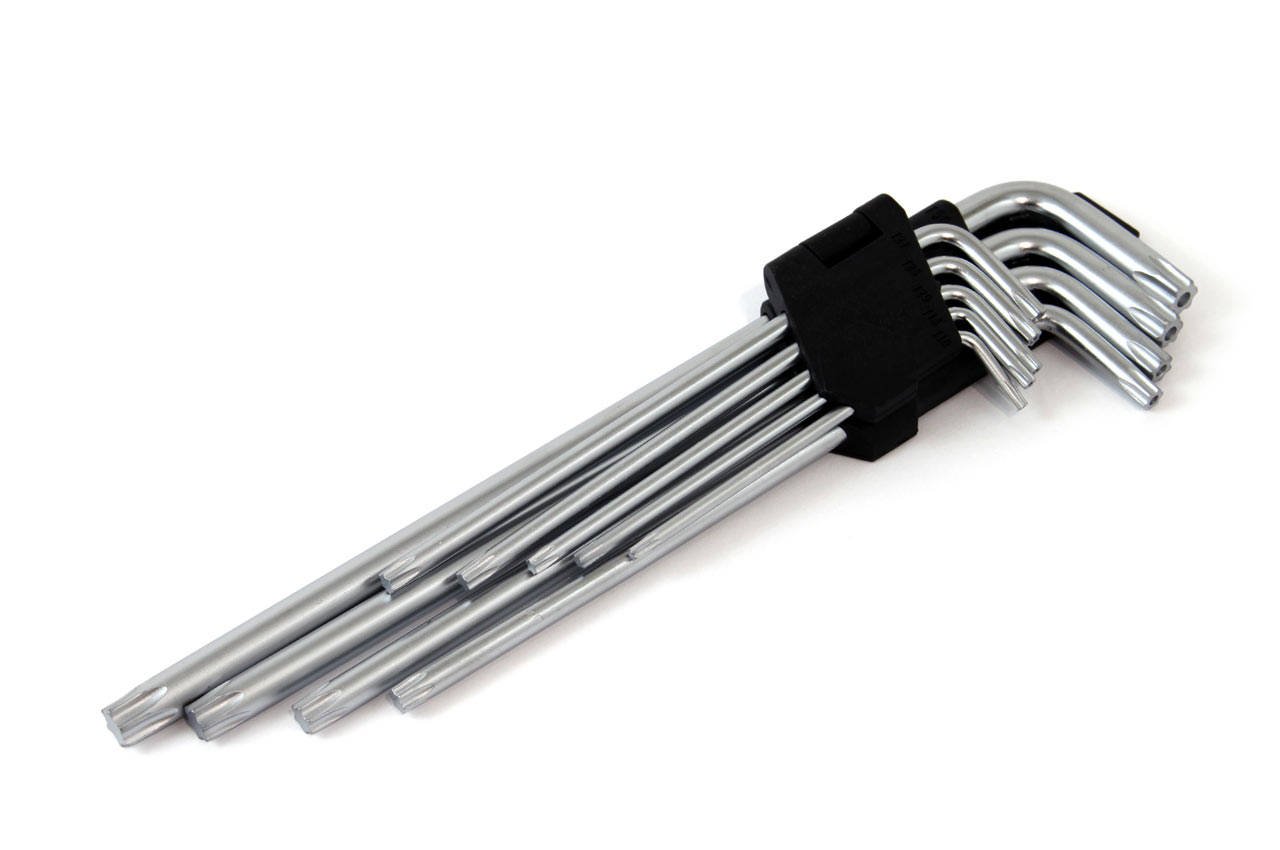 Klucze TORX Długie 230mm 9 Sztuk TKL