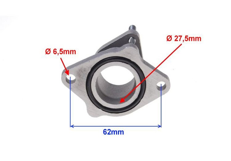Króciec gaźnika cylindra romet 156fmi