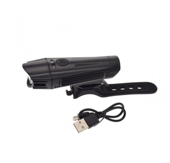 Lampa rowerowa przód led na kierownice kabel