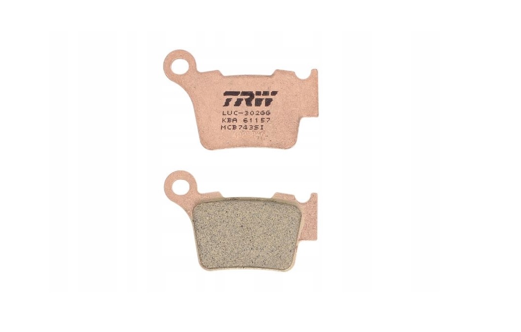 TRW klocki hamulcowe KH368 BMW G450X SMR 08-11