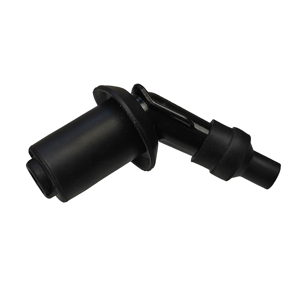 Fajka świecy zapłonowej kątowa guma 4T GY6 Kingway Motobi Router Zipp Romet