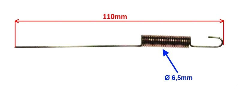 Sprężyna czujnika hamulca tył do junak 904 tylnego