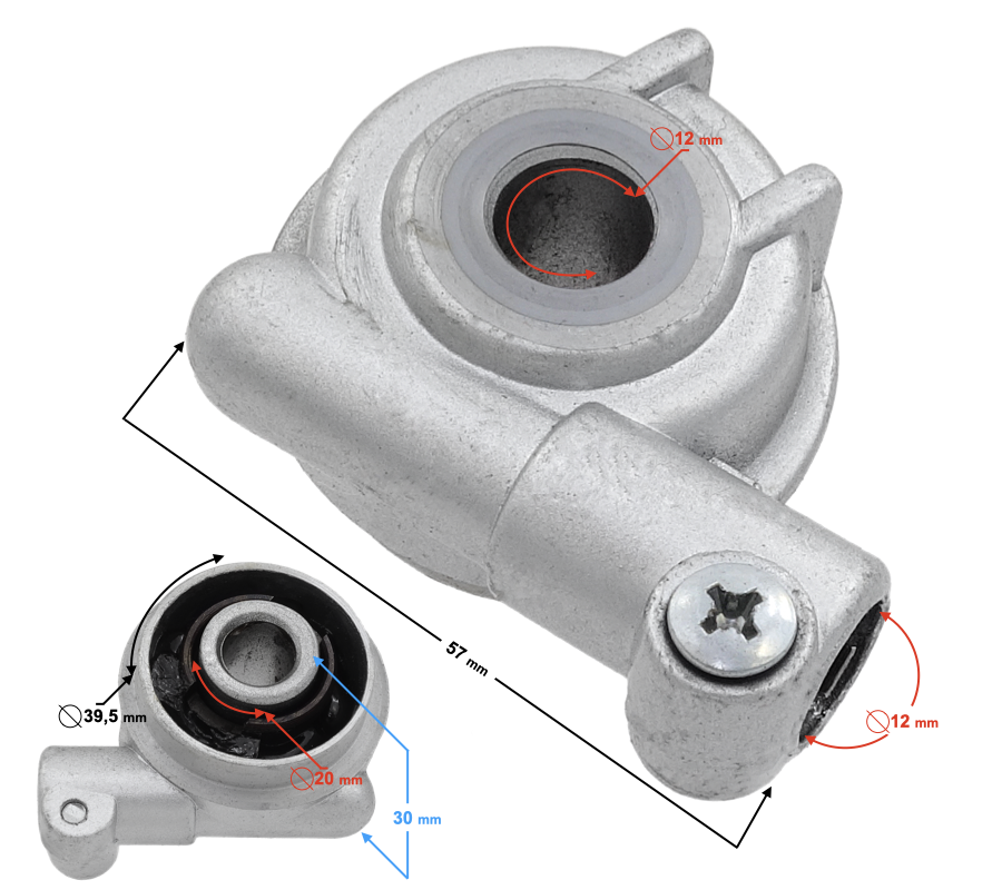 Napęd licznika do skutera Barton Falcon 125 Junak 607