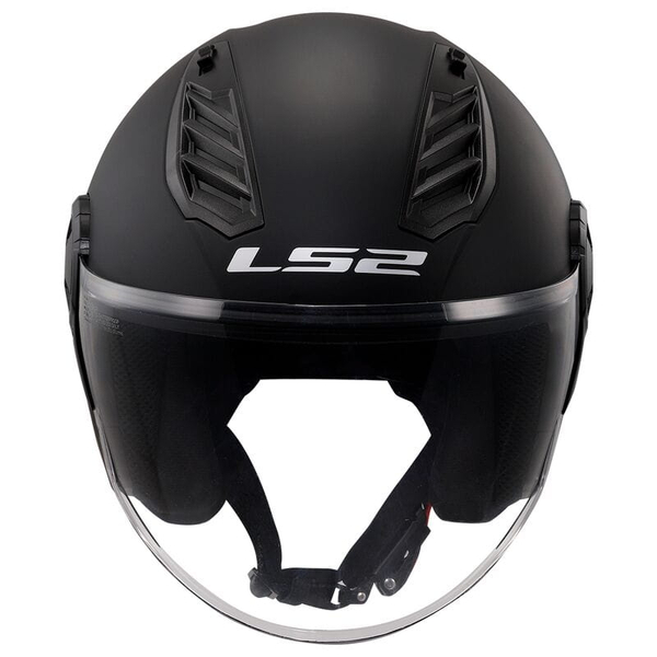 Kask otwarty LS2 OF616 AIRFLOW II SOLID MATT BLACK homologacja ECE 22.06
