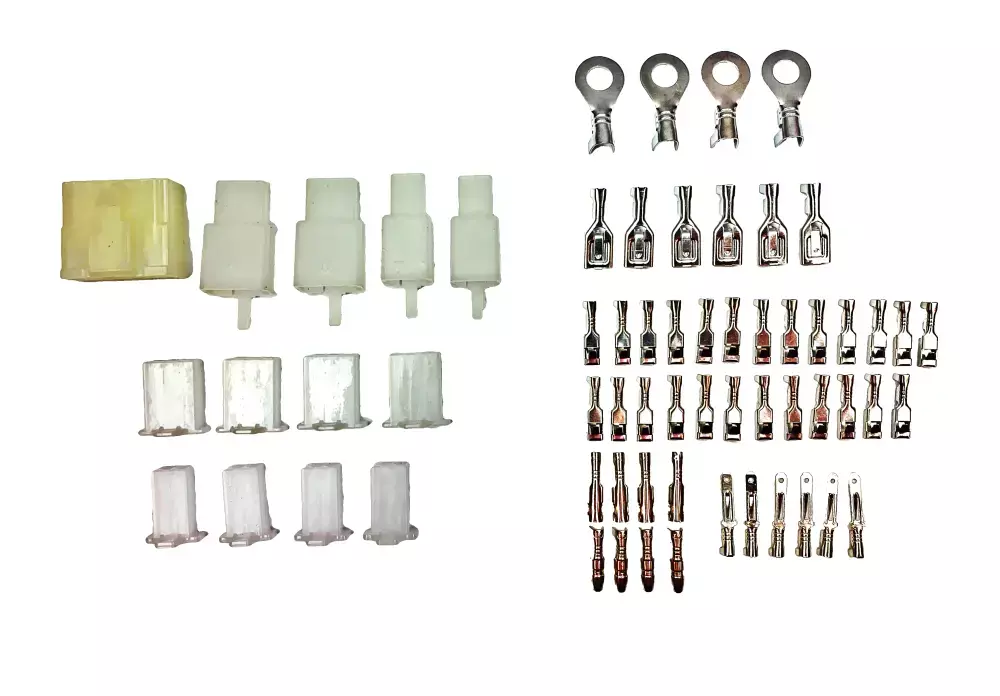 Zestaw wtyczek kostek do instalacji elektrycznej quad atv