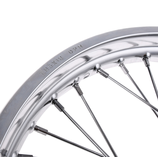 Koło jezdne 1,85x16 Simson S51 szprychy chrom DPR