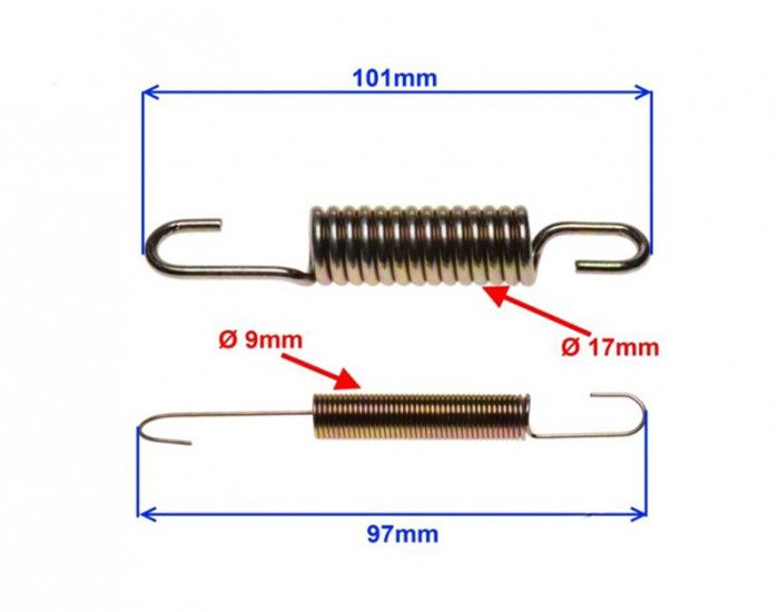 Sprężyna podpory bocznej podstawy junak 901 ferro