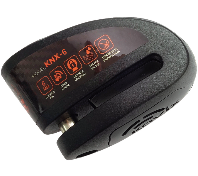 Blokada Tarczy Hamulcowej KOVIX KNX6 Czarna