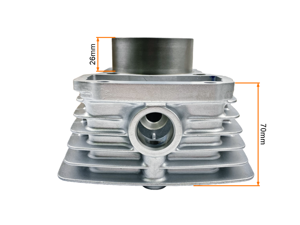 Cylinder 62mm powietrze 150cc CG150 atv Loncin Romet Junak
