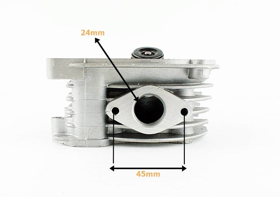 Cylinder Głowica 4T 80ccm GY6 47 mm Duże Zawory